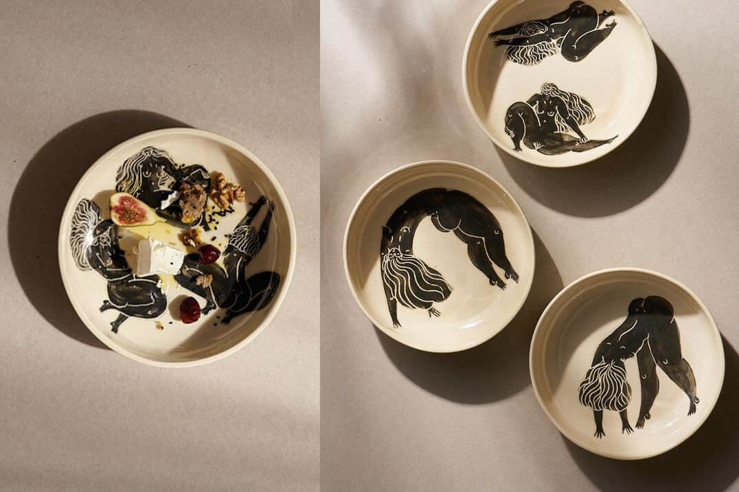 Warsztaty ceramiczne sgraffito miski Gabi Strama